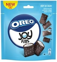 Хрустящие подушечки  Joyfills Oreo Choco Caramel Biscuits Soft 90g