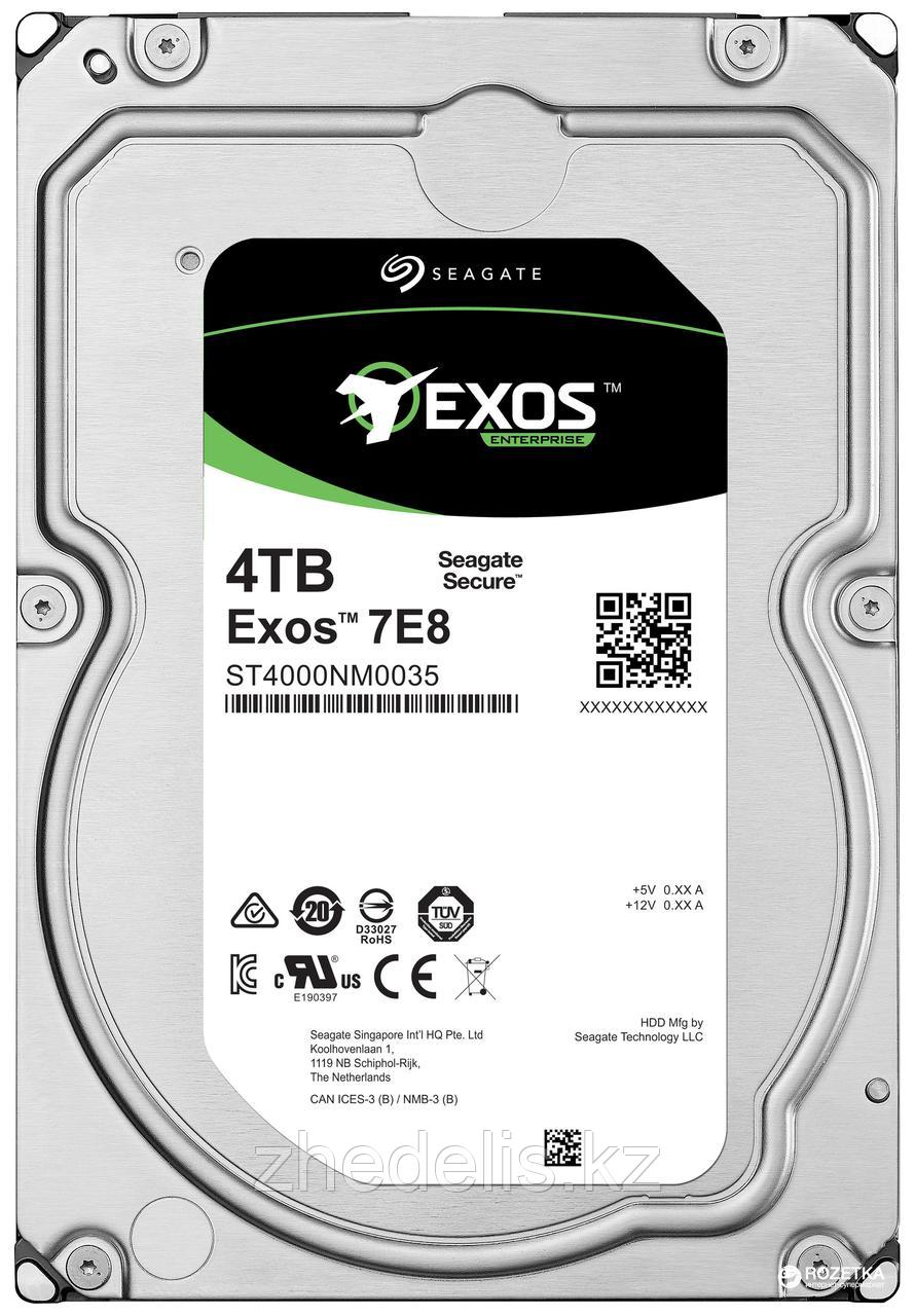 Жесткий диск Exos 7E8 HDD 4TB Seagate Enterprise Capacity 512n ST4000NM0035 3.5" SATA 6Gb/s 128Mb 7200rpm