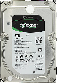 Жесткий диск Exos 7E8 HDD 6TB Seagate 512E ST6000NM0115 3.5" SATA 6Gb/s 256Mb 7200rpm