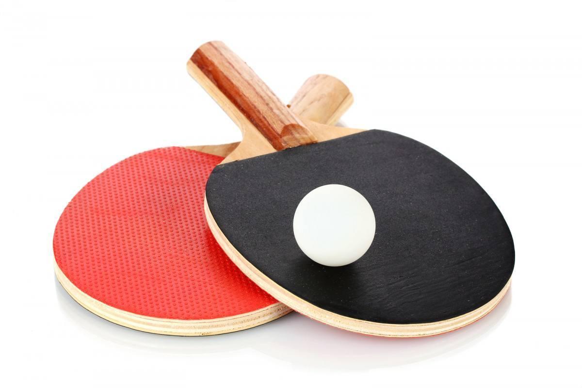 Набор ракетки настольного тенниса (2 ракетки + 3 шарик)