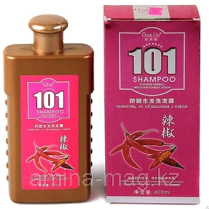 Шампунь от выпадения волос с перцем 101 Oumile