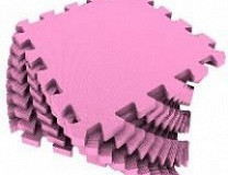 Универсальный коврик 33*33(см) розовый