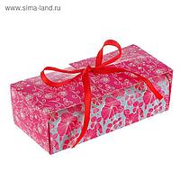 Коробка для сладостей "Розовая гармония" 15 х 7 х 5 см