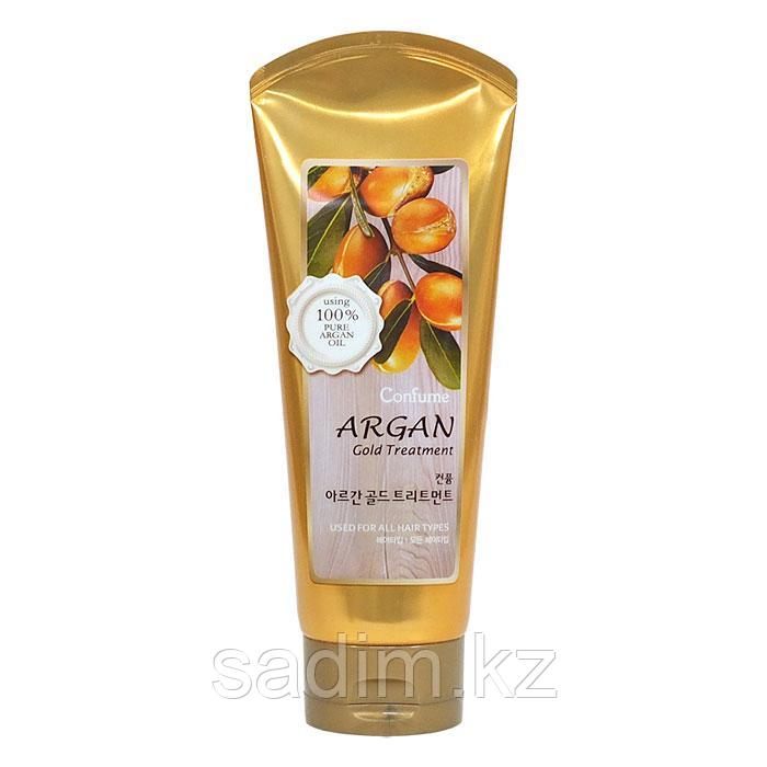 Welcos Confume Argan Gold Treatmet - Маска для поврежденных волос на основе арганового масла