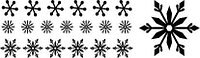 Переводки двусторонние самоклеющиеся - FLURRIES (порывы) 10158 Переводки двусторонние самоклеющиеся - FLURRIES (порывы)