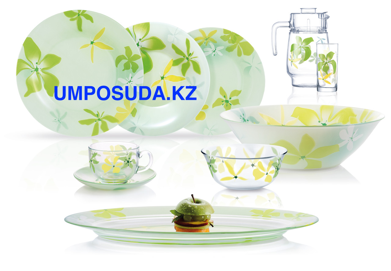 Столовый сервиз Luminarc Green Ode 46 предметов на 6 персон