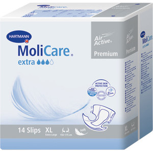 Подгузники для взрослых MoliCare Premium extra soft, XL 14 шт