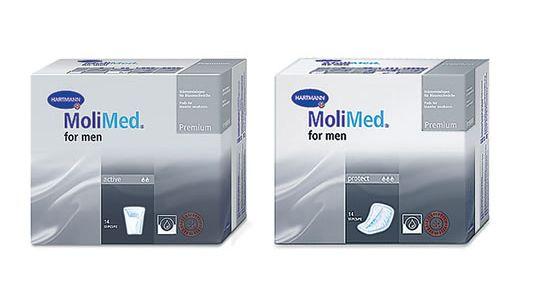 Прокладки урологические мужские MOLIMED Premium f/men protect 14 штук - фото 1 - id-p56712754