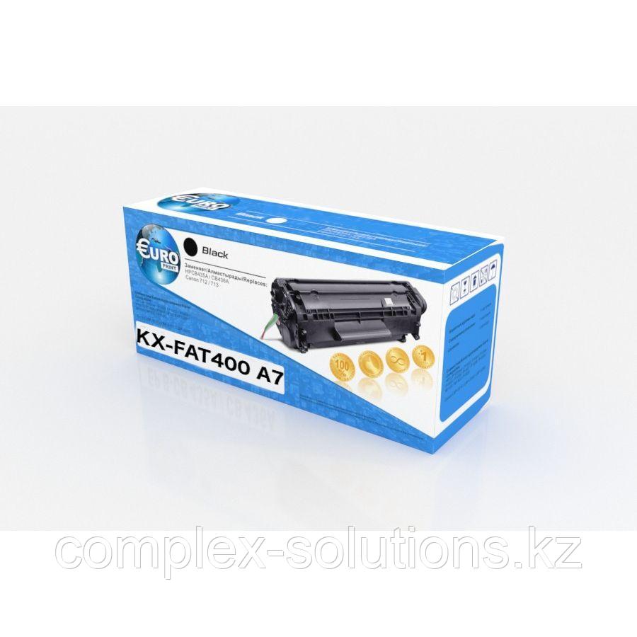 Тонер картридж PANASONIC KX-FAT400A7 Euro print | [качественный дубликат]