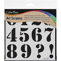 Трафарет КолорБокс (Colorbox Screen) - NUMERIC (числовой) 85014 Трафарет КолорБокс (Colorbox Screen) - NUMERIC (числовой)