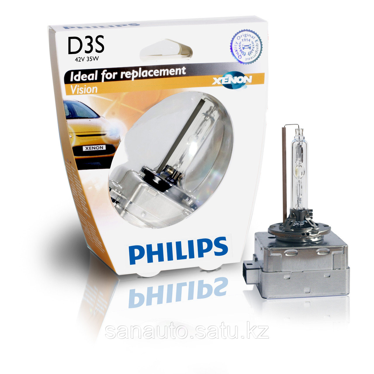 Ксеноновая лампа Philips Xenon Vision D3S , фото 1