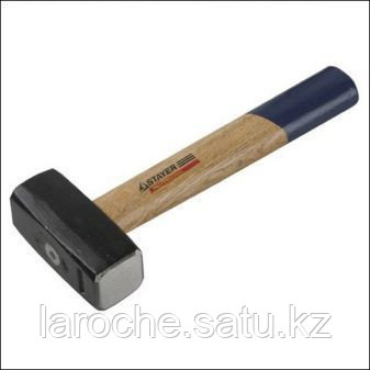 Кувалда STAYER "PROFI" кованая с деревянной ручкой и протектором, 1,0кг - фото 1 - id-p4113050
