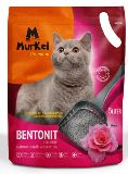 Murkel 5л Роза (круглый) Комкующийся наполнитель для кошачьего туалета, 4кг - фото 1 - id-p4433491