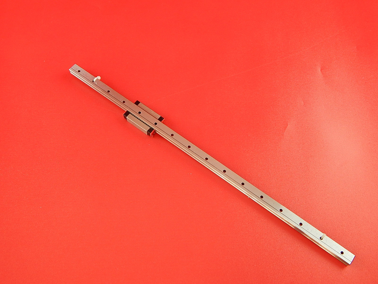 Линейный подшипник (каретка) и профильный минирельс MGN12H (500 мм)