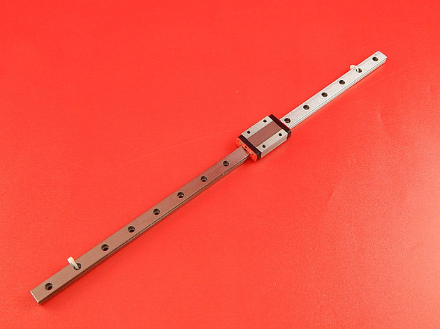 Линейный подшипник (каретка) и профильный минирельс MGN12H (400 мм), фото 2