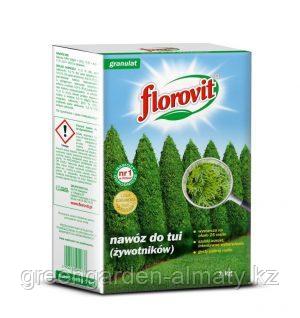 FLOROVIT Минеральное удобрение для туи, 1кг(коробка)