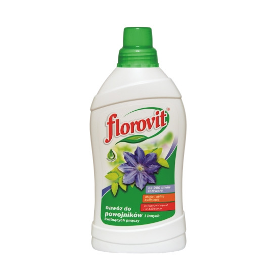 FLOROVIT Жидкое удобрение для (ломоносов) клематиса и др. цветущих лоз 1 л