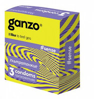 Презервативы GANZO Sense №3