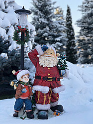 Дед Мороз и елка
