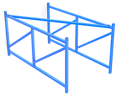 Ферма настенный для баскетбольного щита выносом 2м KZ