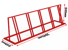 Велопарковка на 5 мест KZ