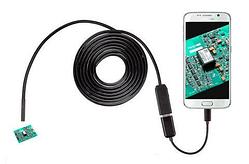 Эндоскоп с USB и HD камерой Android and PC Endoscope [5м, смартфон/планшет/ПК]