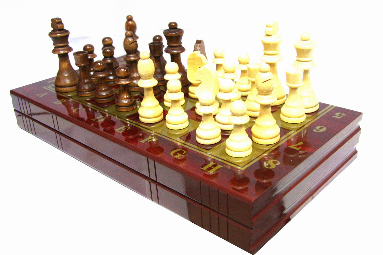 Шахматы 3в 1 (500мм х 500мм), фото 1