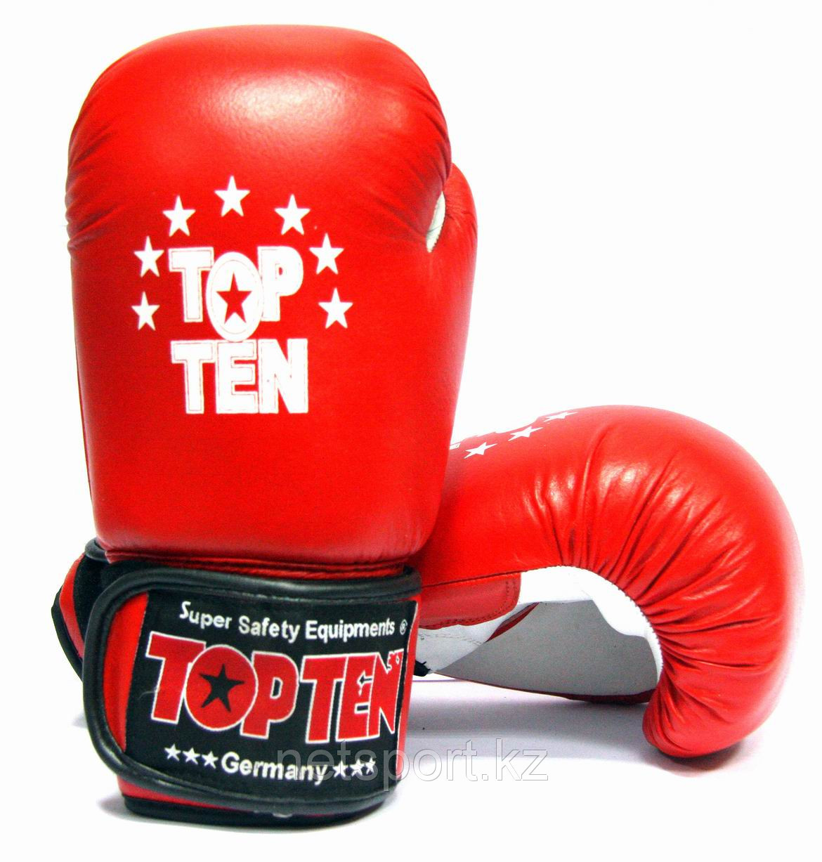 Боксерские перчатки Top Ten кожа, фото 1