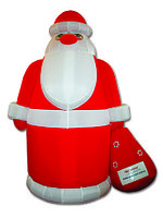 Надувная фигура Дед Мороз 3 м