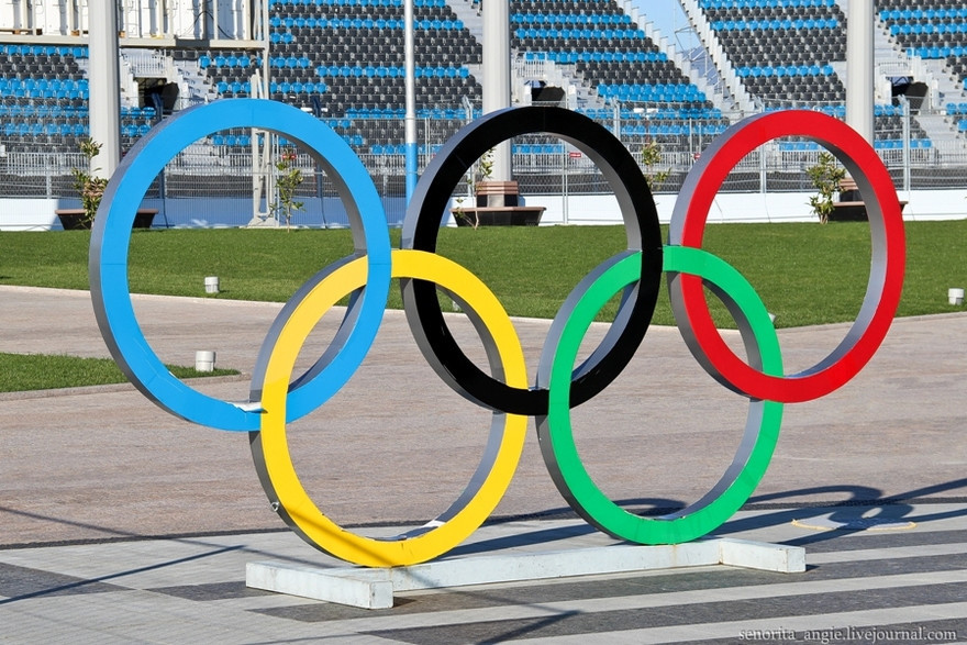 Олимпийский знак кольца 