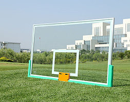 Щит баскетбольный  из каленный стекло 1200мм х 800мм без кольцо