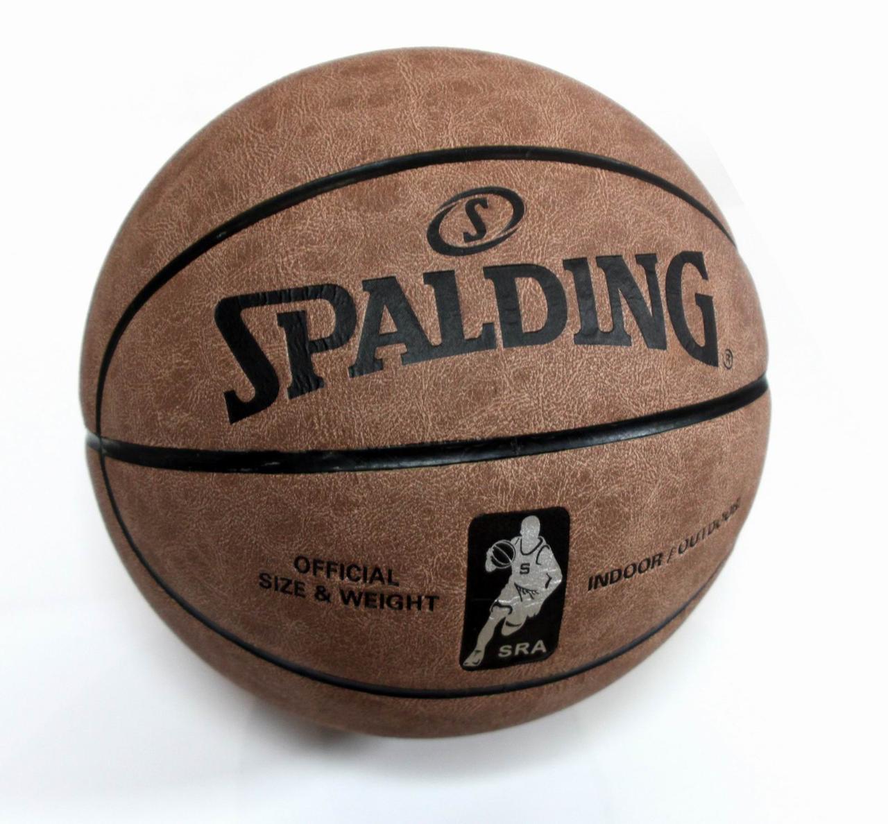 Мяч баскетбольный Spalding Кожа - фото 3 - id-p47154324