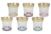 Набор: 6 стаканов для виски Цветная Флоренция