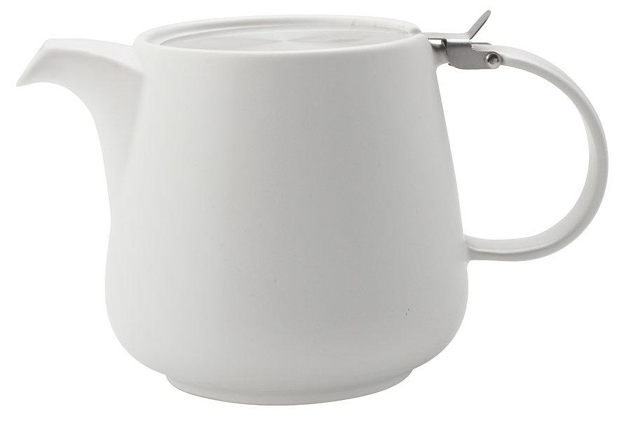 Чайник с ситечком 1.2л Оттенки (белый) в инд.упаковке - фото 1 - id-p58397149