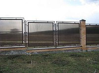 Забор из полигаля