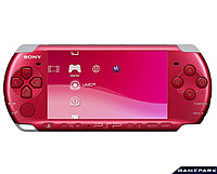 Портативная игровая приставка SONY PSP-3006 цвет Radiant Red