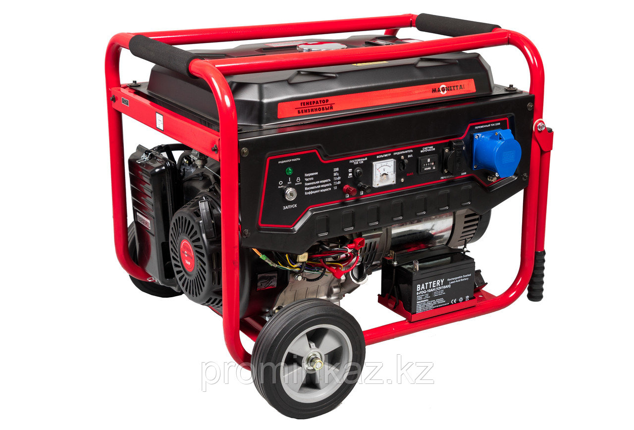 Бензиновый генератор MAGNETTA GFE9000 - 7,5 кВт