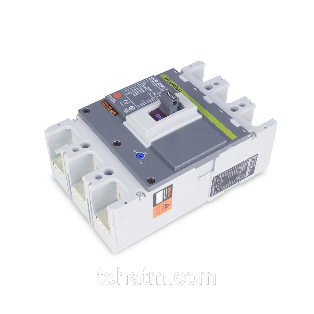 Автоматический выключатель, HYUNDAI, UCB250S 3PT4S0000C 00250F (200~250), 3Р 250А стационарный (регулируемый)