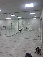 Стеклянные офисные перегородки