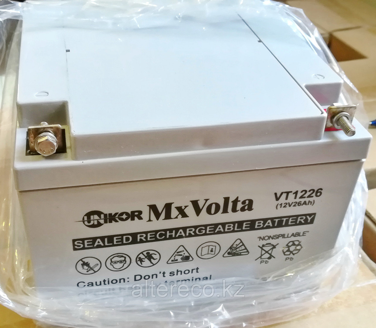 Аккумулятор Unikor MxVolta VT 1226 (12В, 26Ач) - фото 1 - id-p58462322