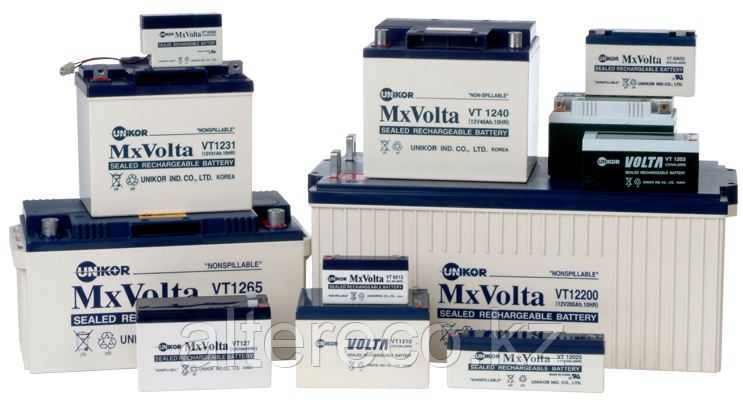 Аккумулятор Unikor MxVolta VT 1290 (12В, 90Ач): продажа, цена в Алматы ...