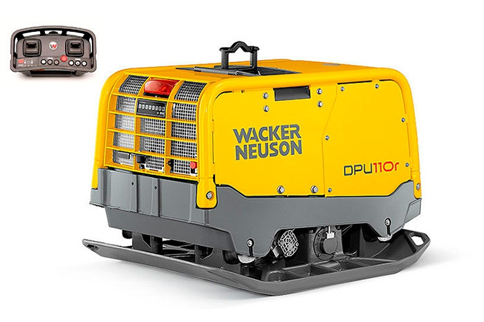 Виброплита дизельная на инфракрасном управлении Wacker Neuson DPU 110r Lem970 (810 кг)