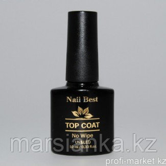 Топ Nail Best Top Coat (без липкого слоя), 10мл.