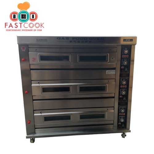 Шкаф пекарский 3х9 газовый. Жарочный шкаф - фото 1 - id-p58263707