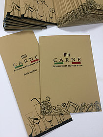 Меню для ресторана