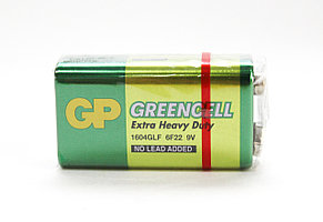 Батарейки типа крона "GP Greencell", 1 шт.