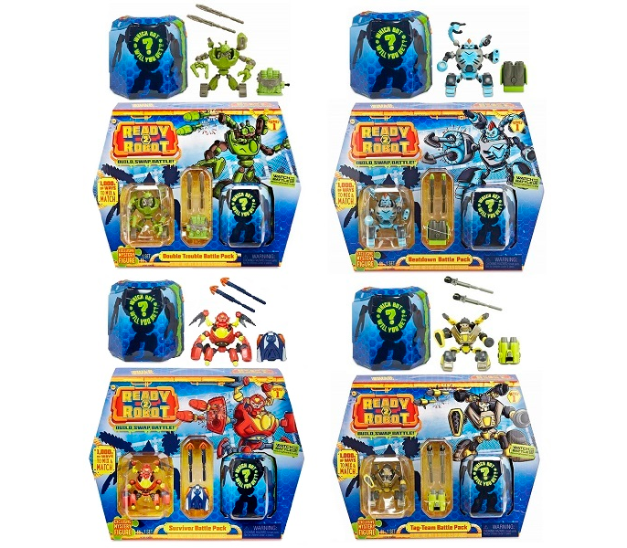 Ready2Robot Игровой набор "Две капсулы и оружие", в ассортименте (оригинал)
