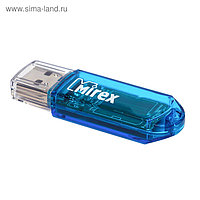 Флешка USB3.0 Mirex ELF BLUE, 8 Гб, чт до 140 Мб/с, зап до 40 Мб/с, голубая