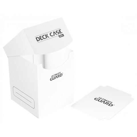 Коробочка для карт Deck case на 100шт, Ultimate Guard, цвет белый
