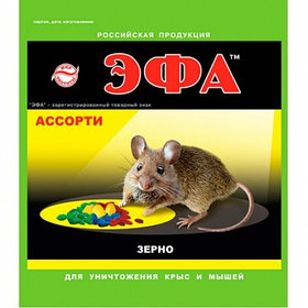 Эфа зерно от крыс и мышей ассорти 150 гр оригинал (40шт)